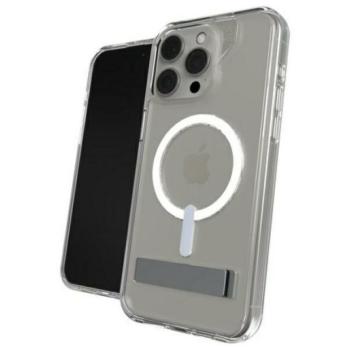 ZAGG Crystal Palace Snap MagSafe-kompatibilis tok kitámasztóval iPhone 15 Pro Max - átlátszó kép
