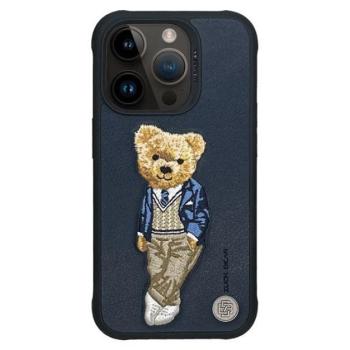 Zuck Bear London Classic iPhone 15 Pro hátlap tok, kötöttpulóver kép